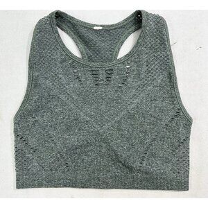 Alo Lark Crop Tank Top Womens S Olive Green Read